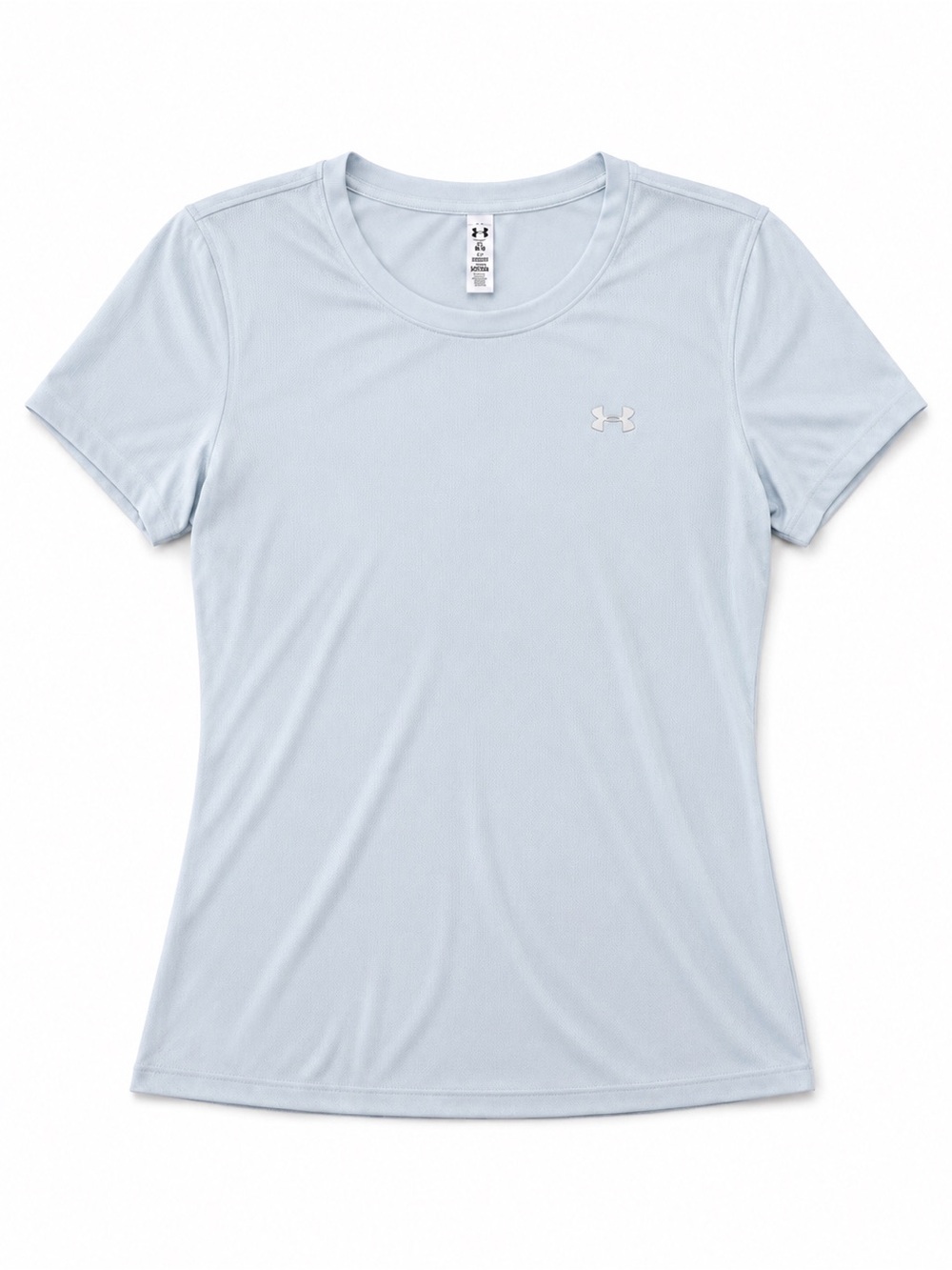 Under Armour Women's Pale Blue Short Sleeve Athletic Tee
